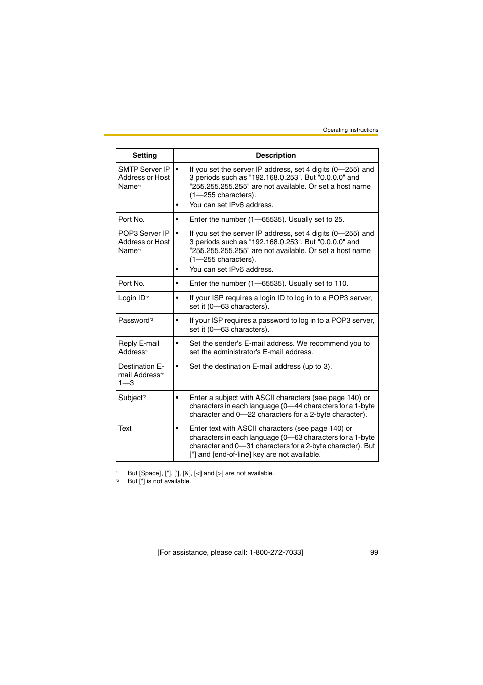 Panasonic KX-HCM280A User Manual | Page 99 / 148