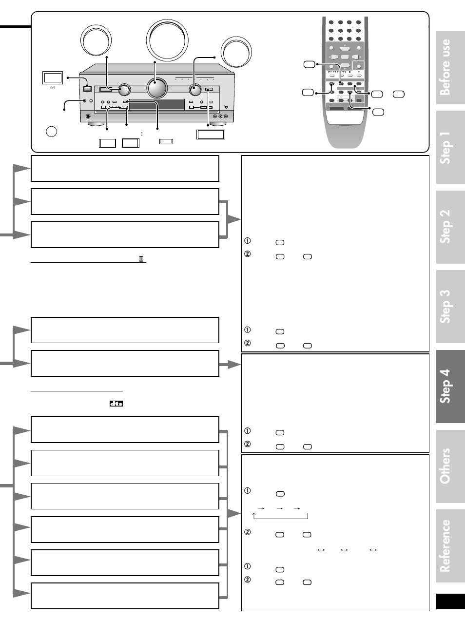 Center width control – c-wdth, Dimension control – dimen, Center image control – c-img | Panasonic SA-HE100  EN User Manual | Page 11 / 20