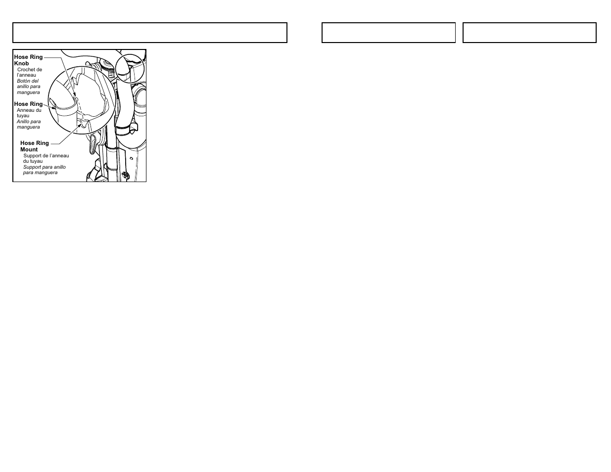 Hose ring and hose mount, Hose ring and hose ring mount | Panasonic MC-V7720 User Manual | Page 26 / 60