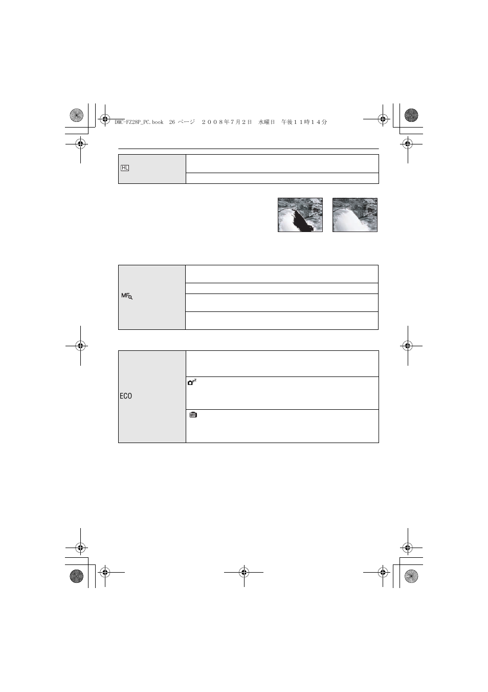 Panasonic DMC FZ 28 User Manual | Page 26 / 160