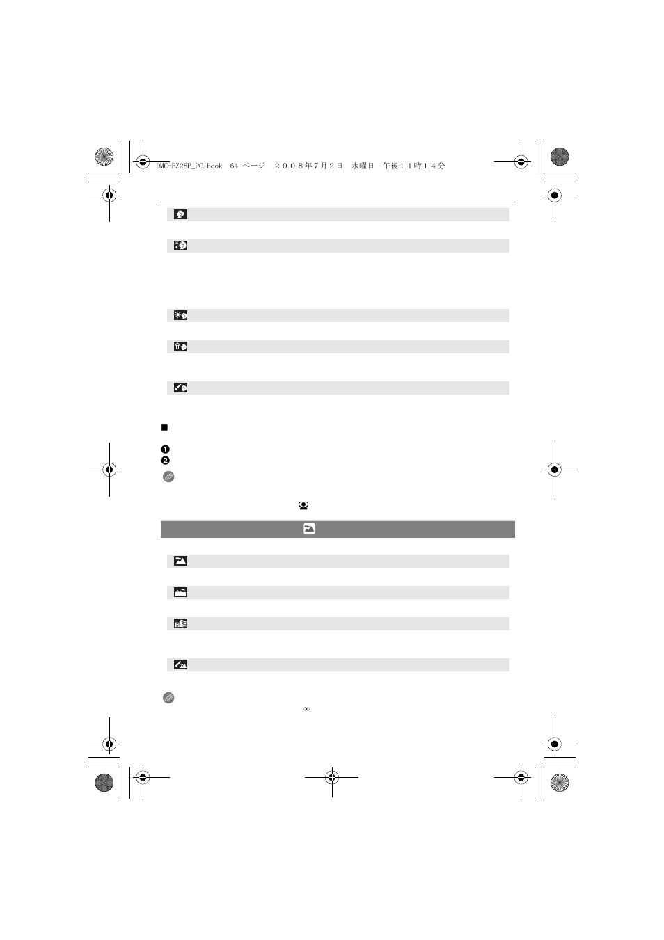 Panasonic DMC FZ 28 User Manual | Page 64 / 160