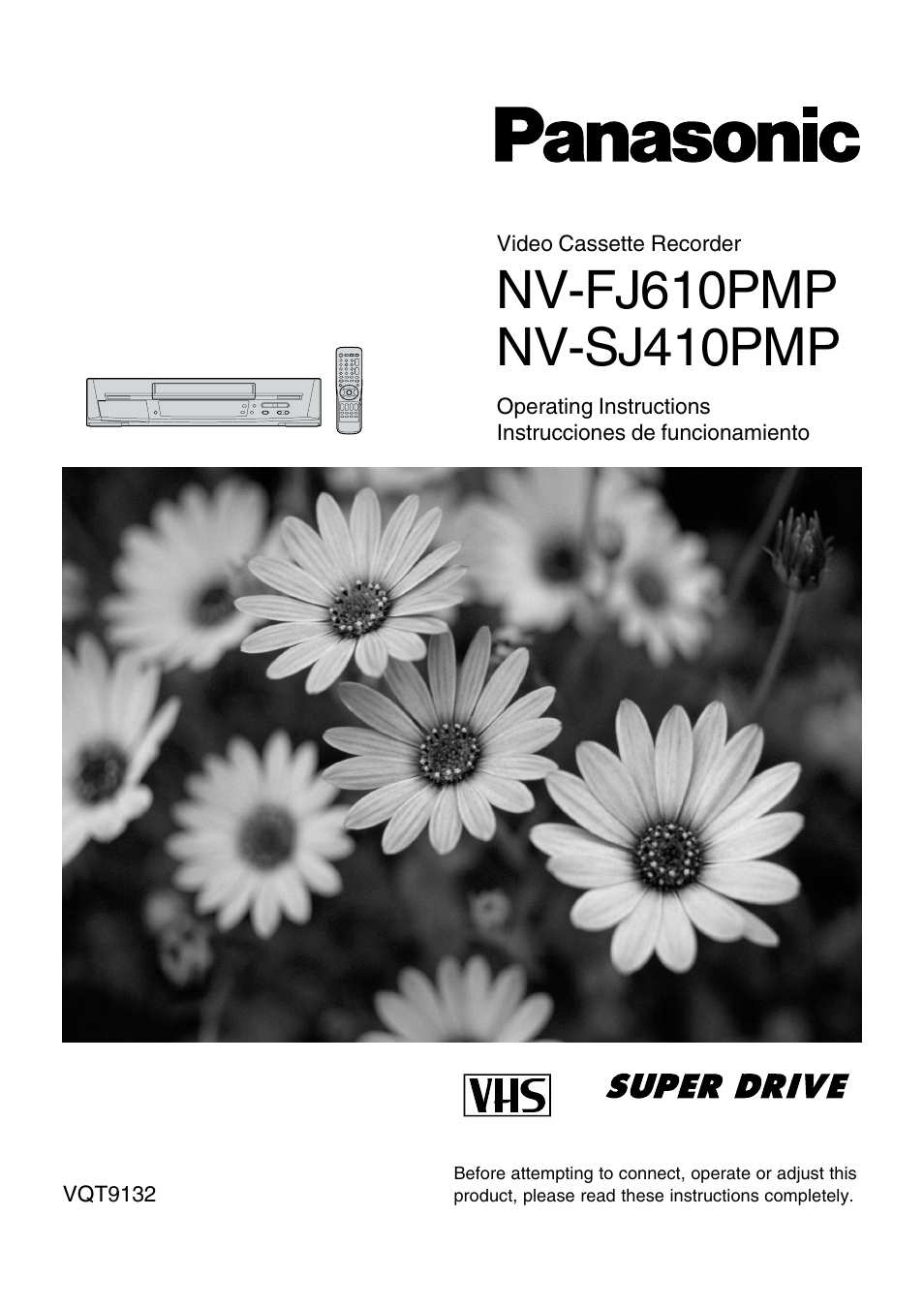 Panasonic NV-FJ610PMP User Manual | 43 pages