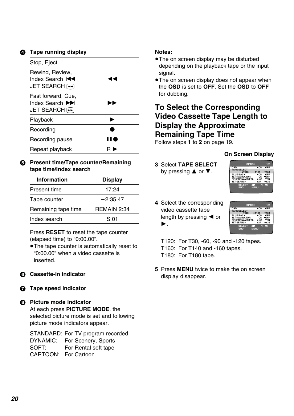 Panasonic NV-FJ610PMP User Manual | Page 20 / 43