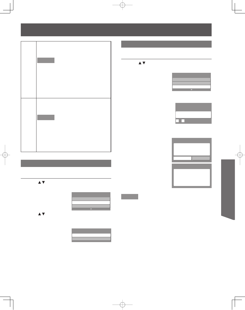 Advanced op er a tion, About, Reset | Panasonic PT-50LCZ70 User Manual | Page 55 / 68