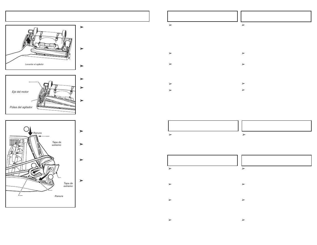 Replacing belt | Panasonic MC-UG509 User Manual | Page 19 / 48