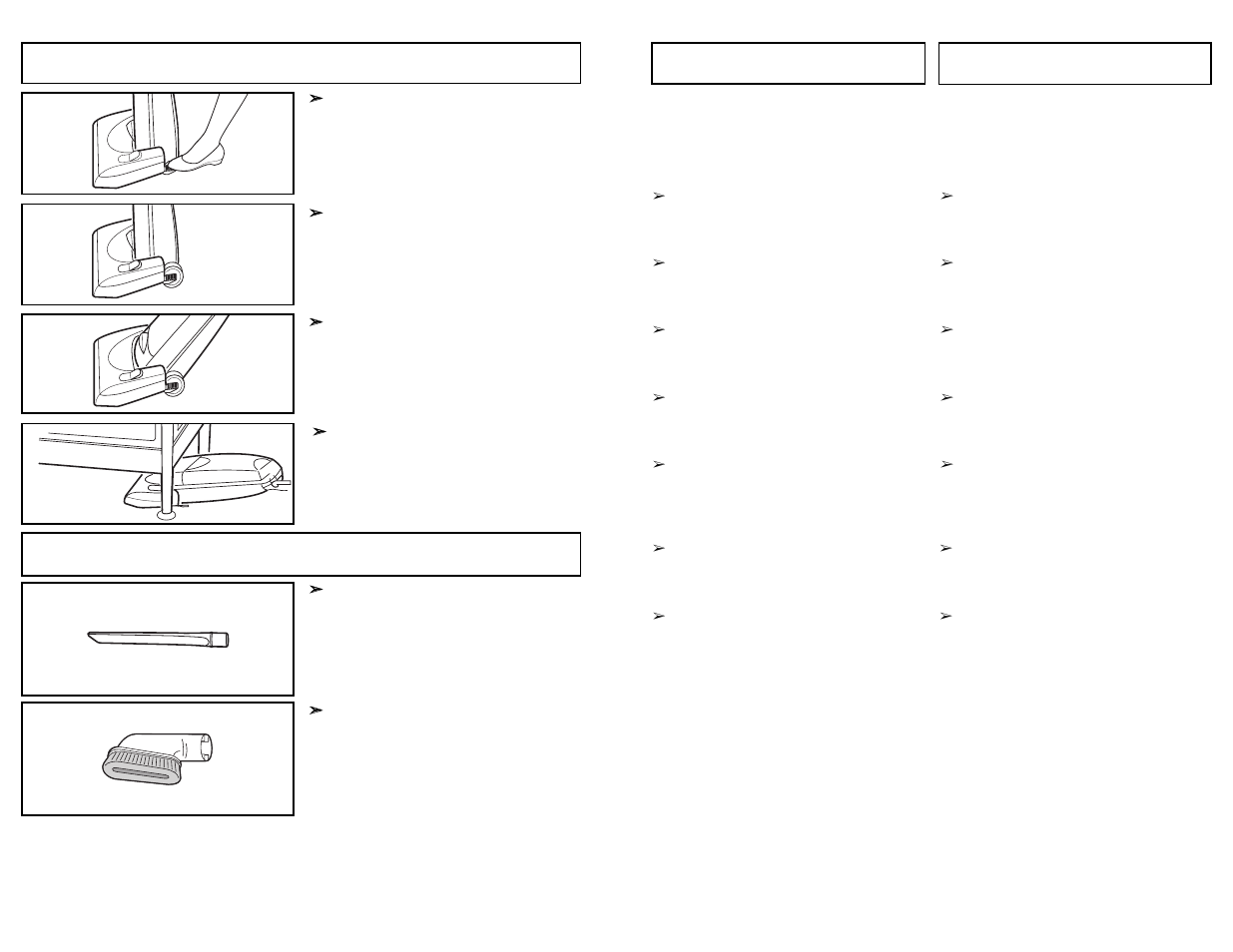 Handle adjustments tool usage | Panasonic MC-UG509 User Manual | Page 27 / 48