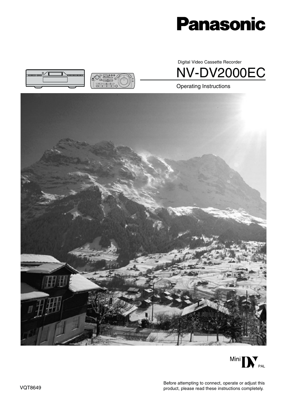 Panasonic NV-DV2000EC User Manual | 68 pages