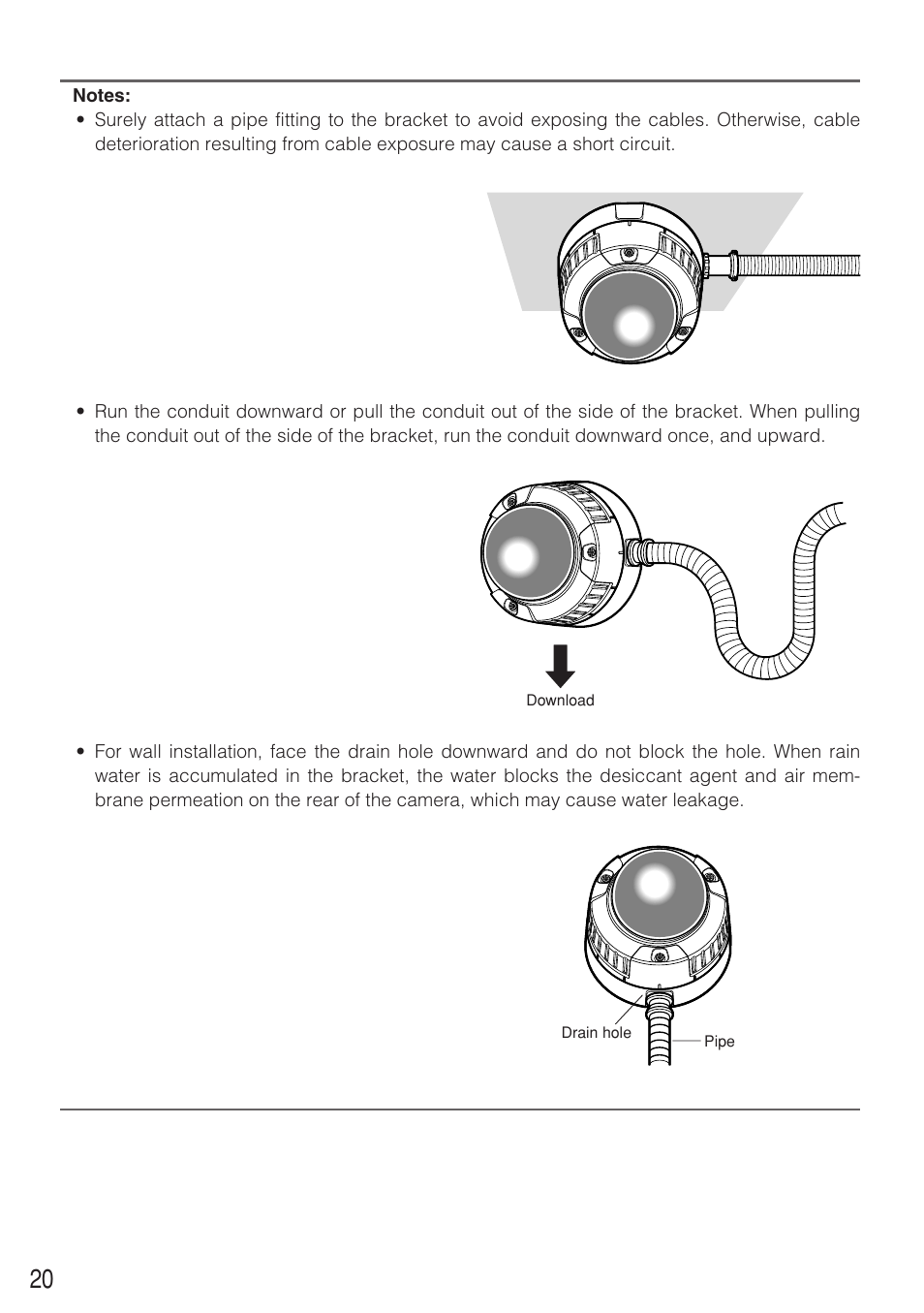 Panasonic WV-CW484F User Manual | Page 20 / 50