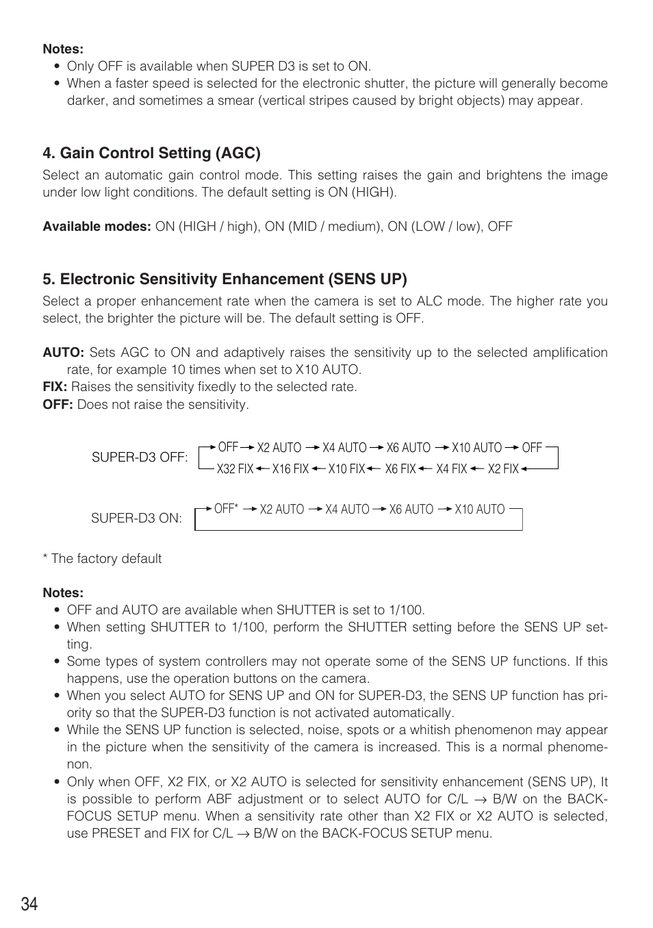 Panasonic WV-CW484F User Manual | Page 34 / 50