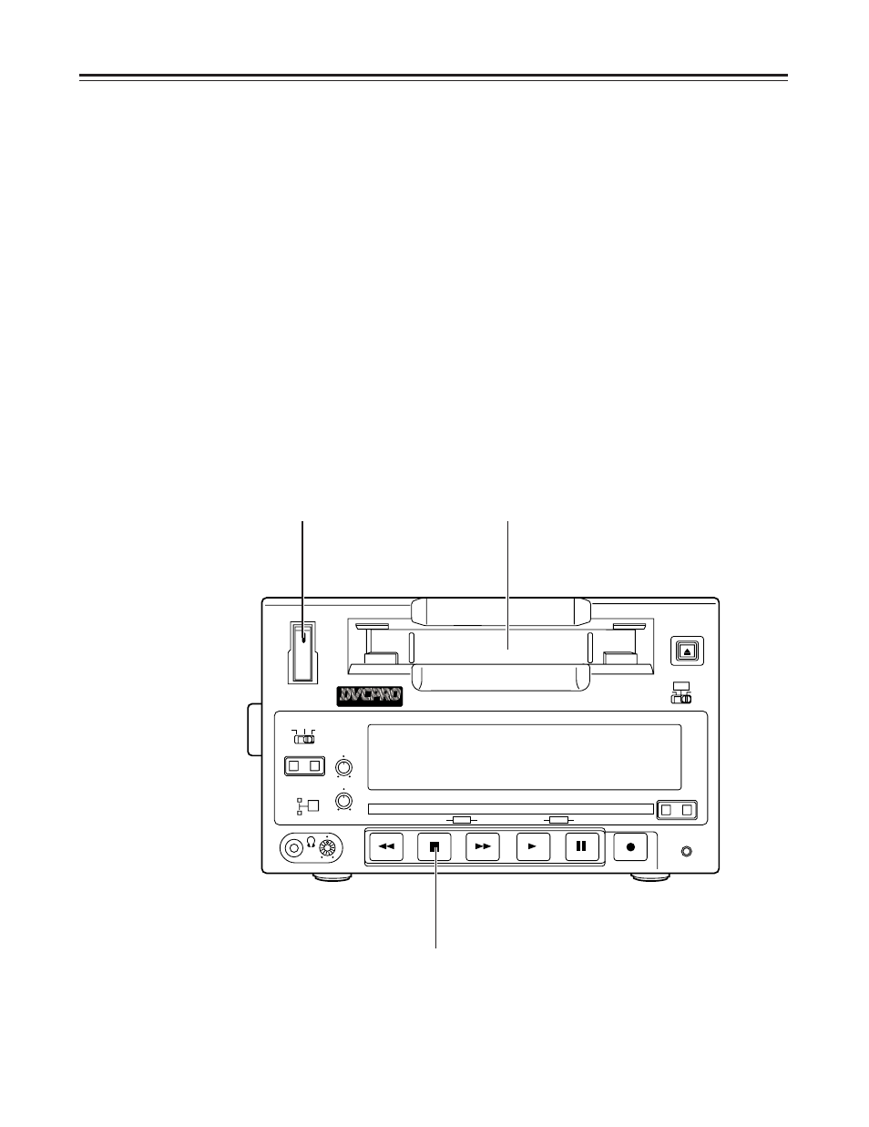 Operation, Turning on the power/inserting a cassette | Panasonic AJ-D250P User Manual | Page 11 / 80
