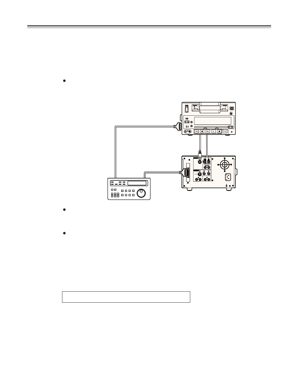 Editing, Editing with the rs-232c remote control | Panasonic AJ-D250P User Manual | Page 35 / 80