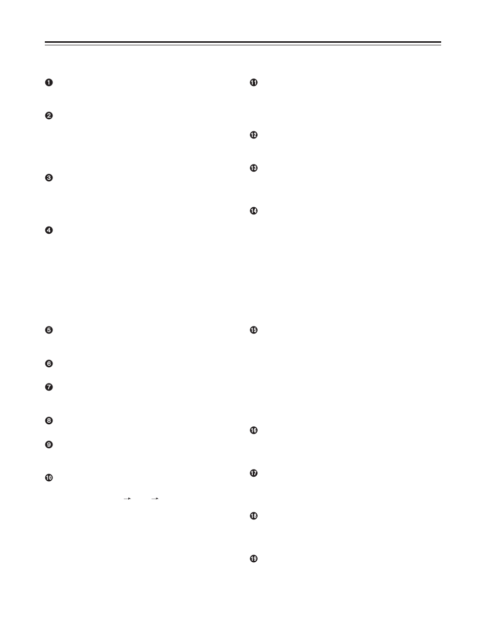 Parts and their functions, Front panel | Panasonic AJ-D250P User Manual | Page 6 / 80
