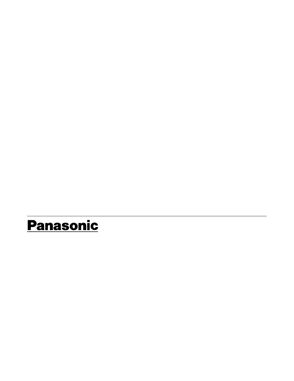 Panasonic AJ-D250P User Manual | Page 80 / 80