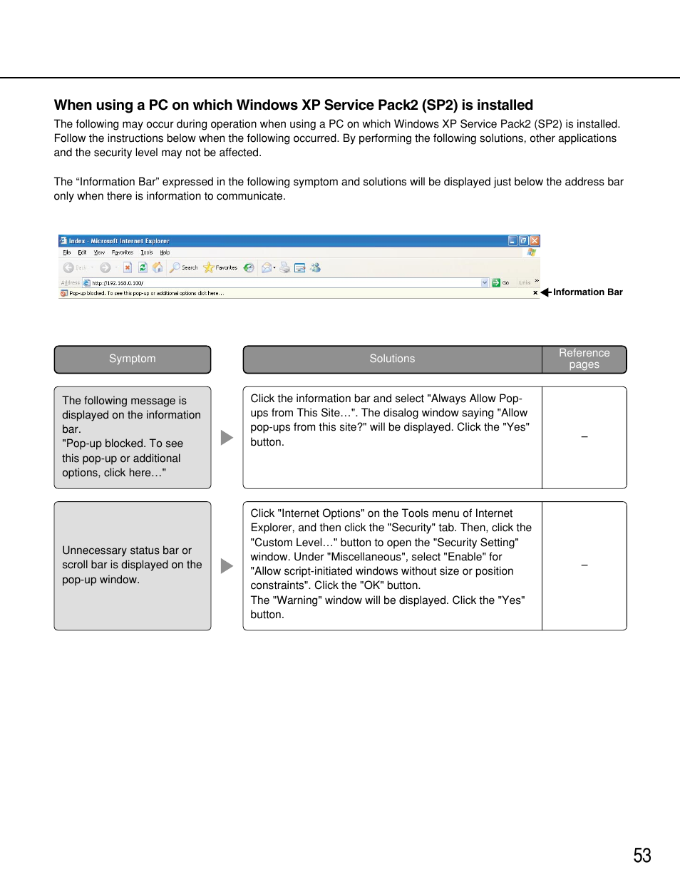 Panasonic WV-NP244 User Manual | Page 53 / 54