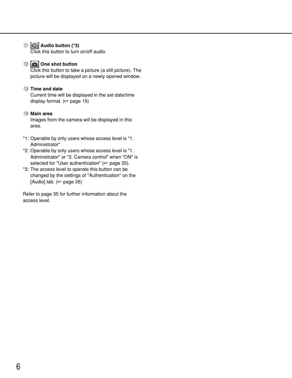 Panasonic WV-NP244 User Manual | Page 6 / 54