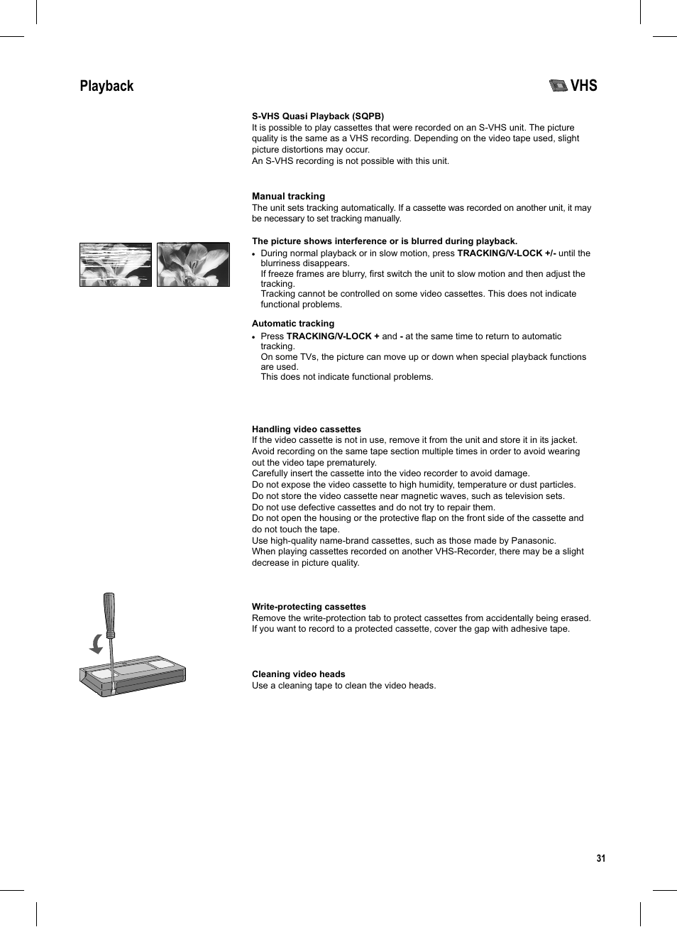 Seite31, Playback | Panasonic DMR-EX95V User Manual | Page 31 / 84