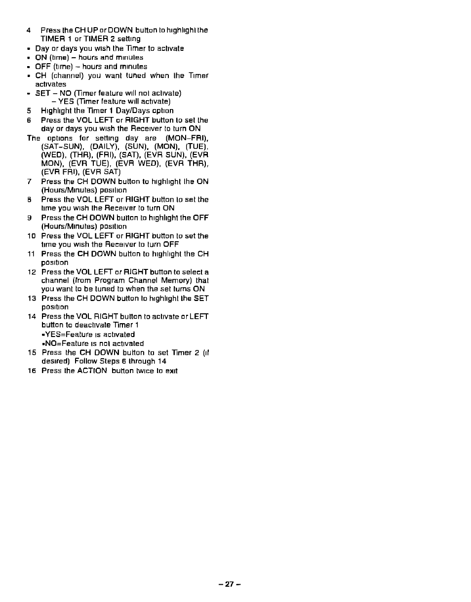 Panasonic PT-51G40 User Manual | Page 27 / 44