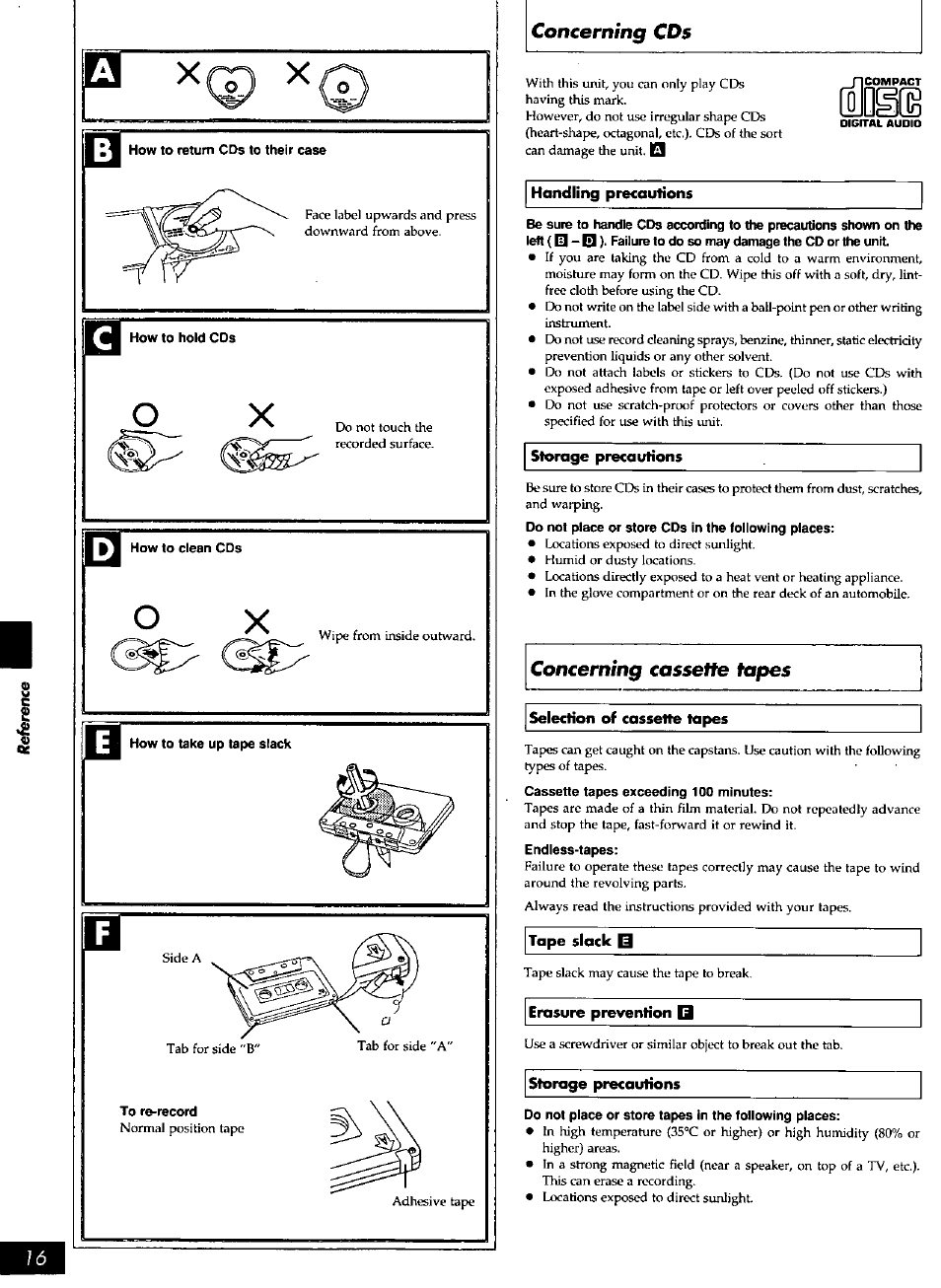 Panasonic rx-ds28 User Manual | Page 16 / 20