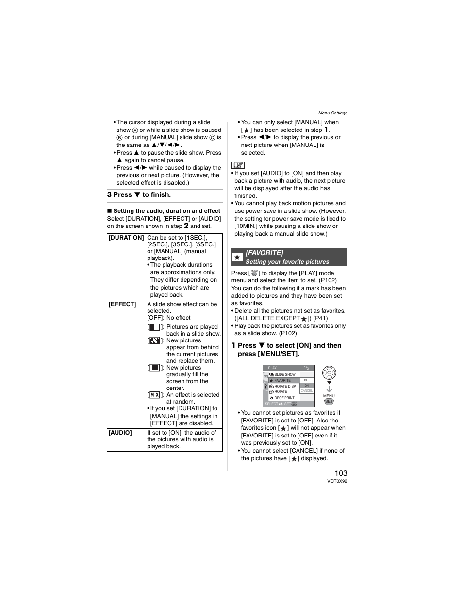 Panasonic DMC-FZ50 User Manual | Page 103 / 144