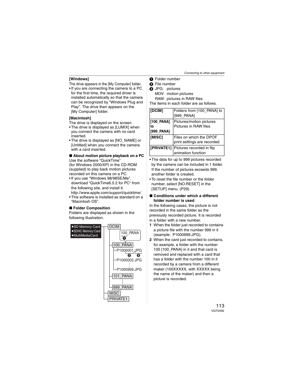 Panasonic DMC-FZ50 User Manual | Page 113 / 144