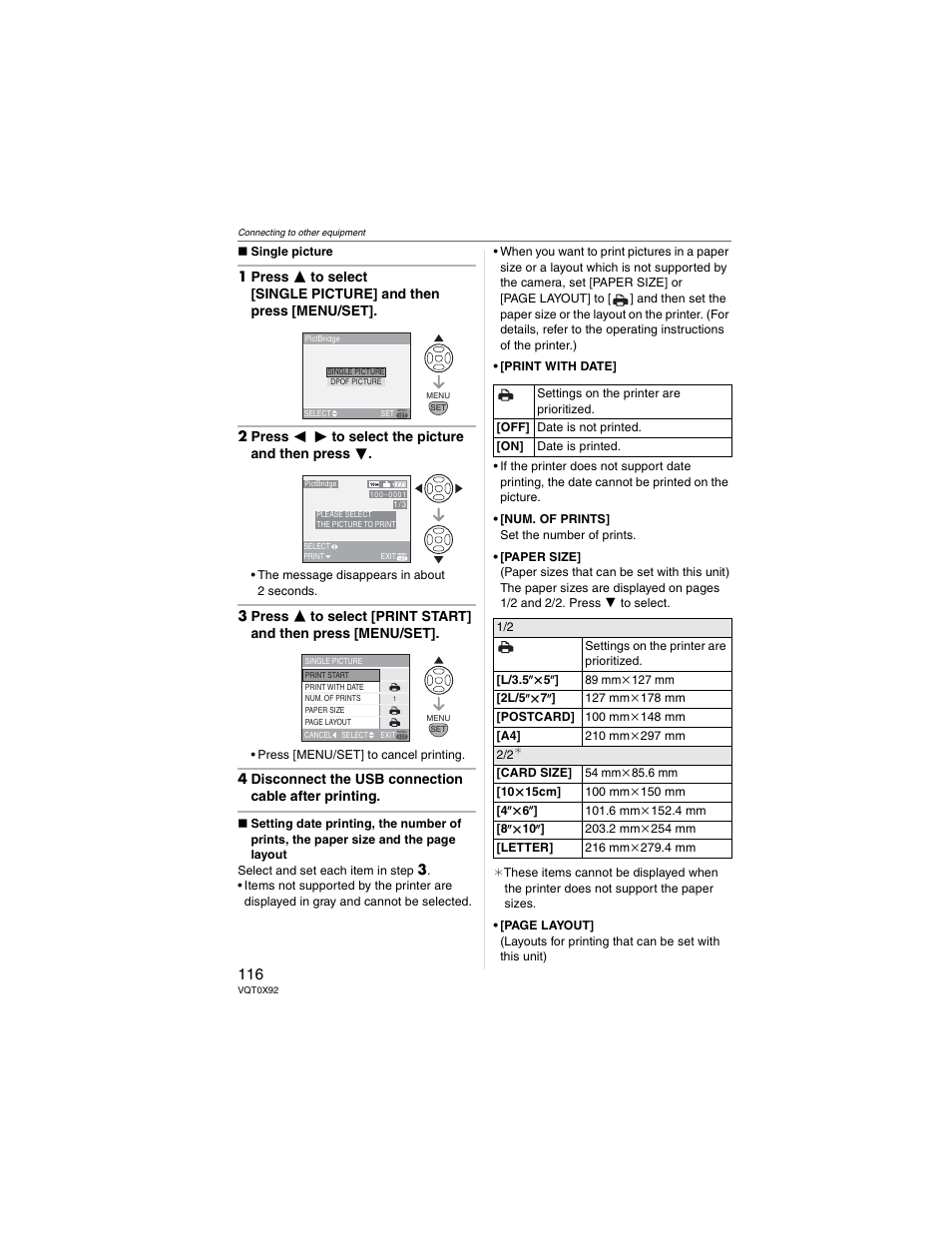 Panasonic DMC-FZ50 User Manual | Page 116 / 144