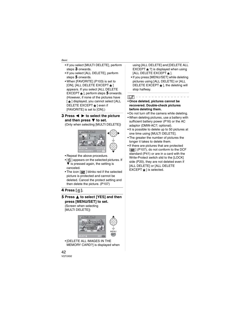 Panasonic DMC-FZ50 User Manual | Page 42 / 144