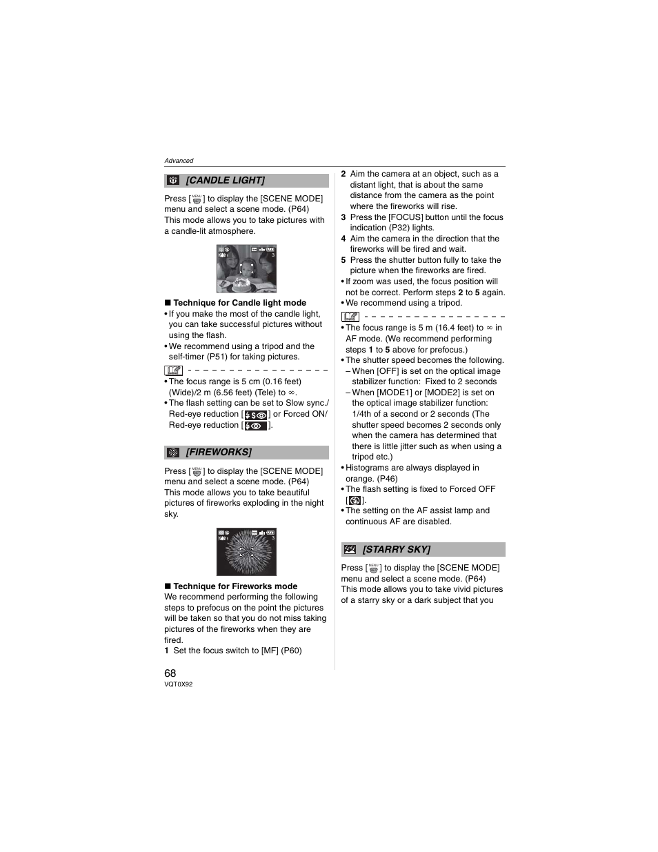 Panasonic DMC-FZ50 User Manual | Page 68 / 144