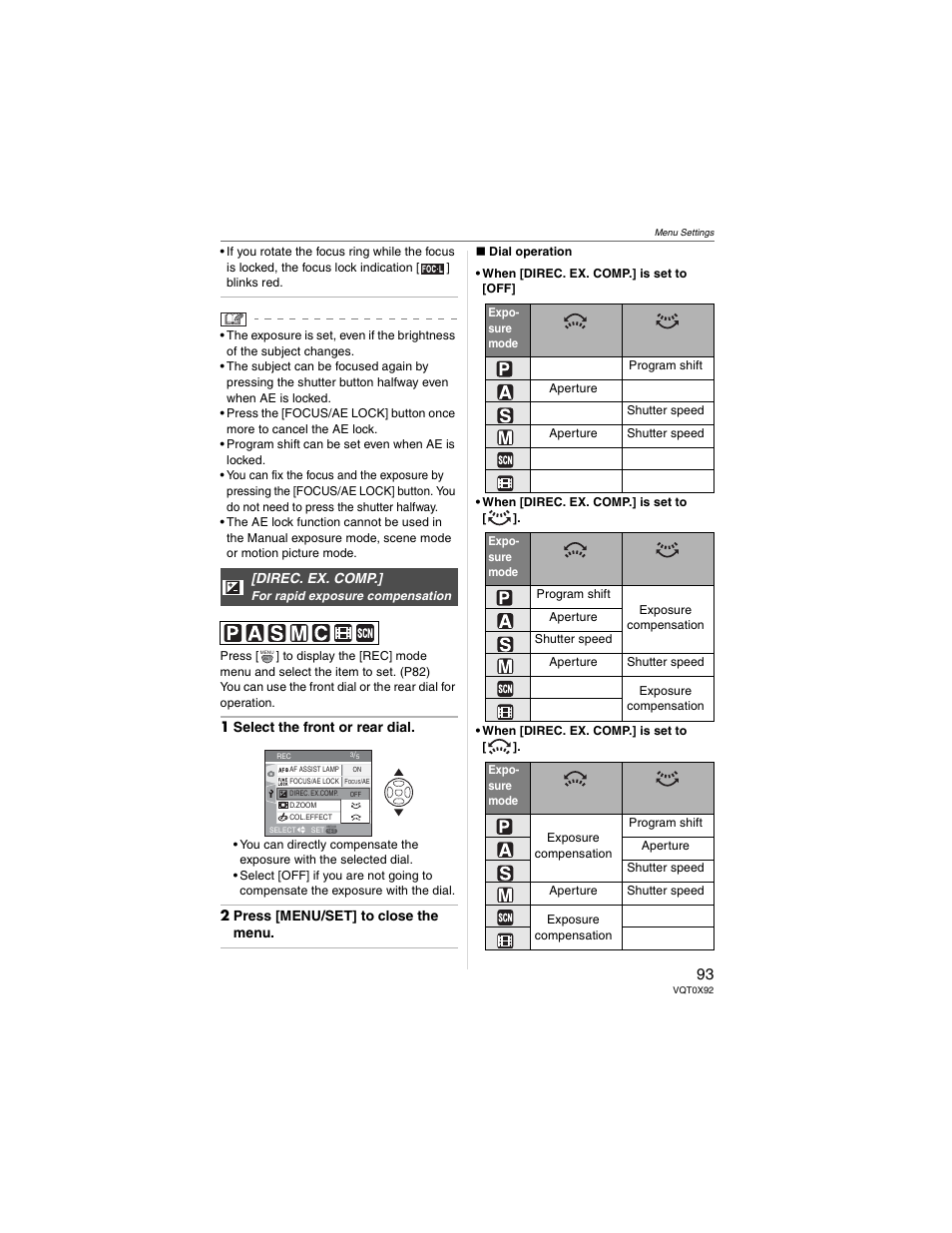 Panasonic DMC-FZ50 User Manual | Page 93 / 144