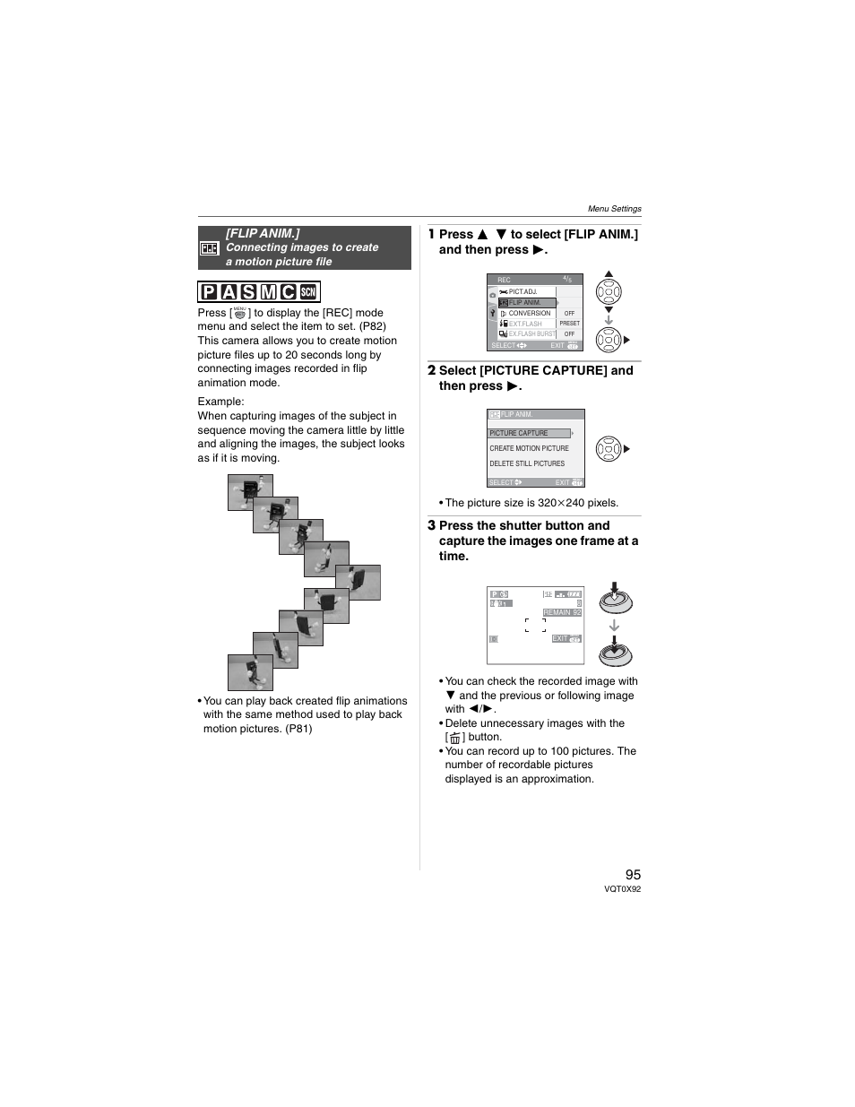 Flip anim | Panasonic DMC-FZ50 User Manual | Page 95 / 144