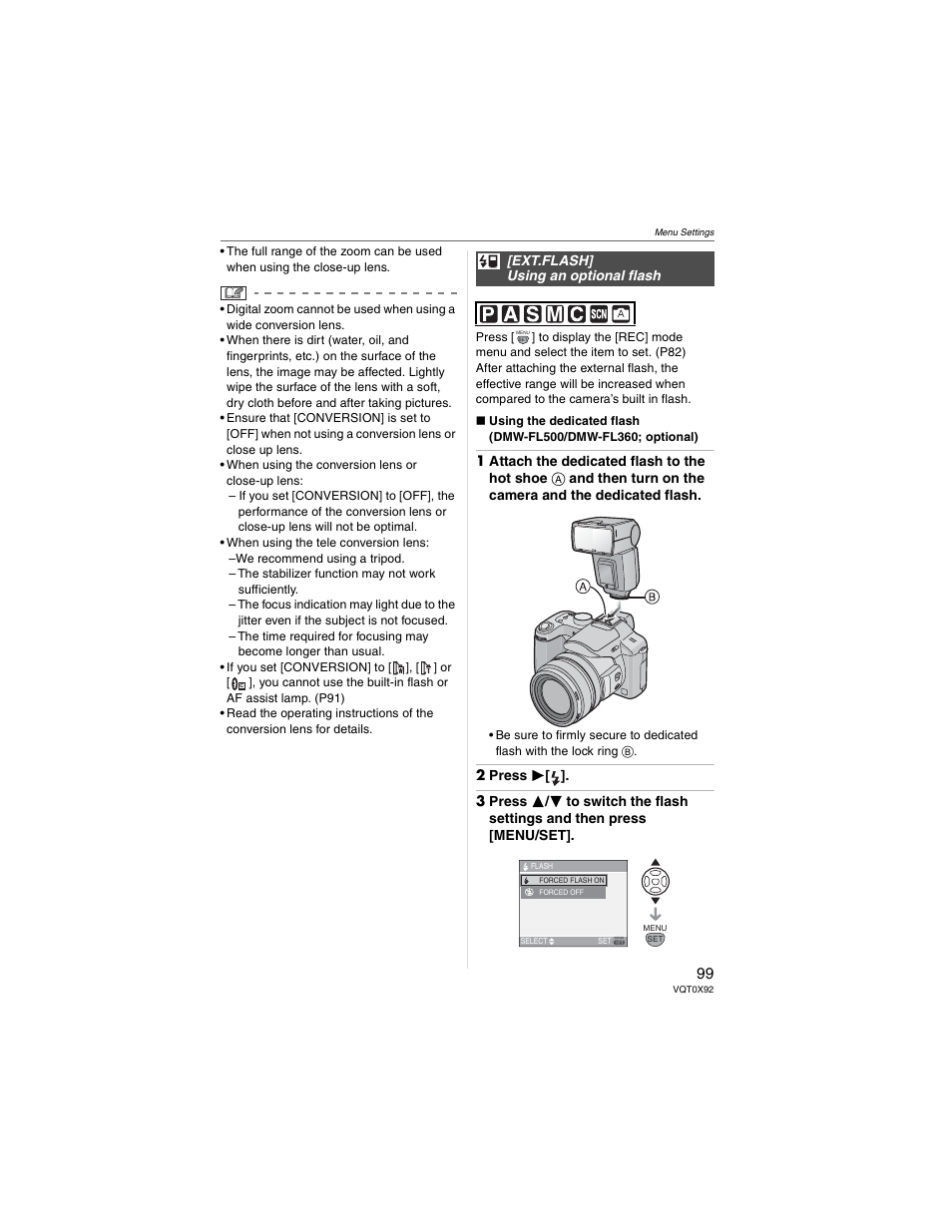 Panasonic DMC-FZ50 User Manual | Page 99 / 144