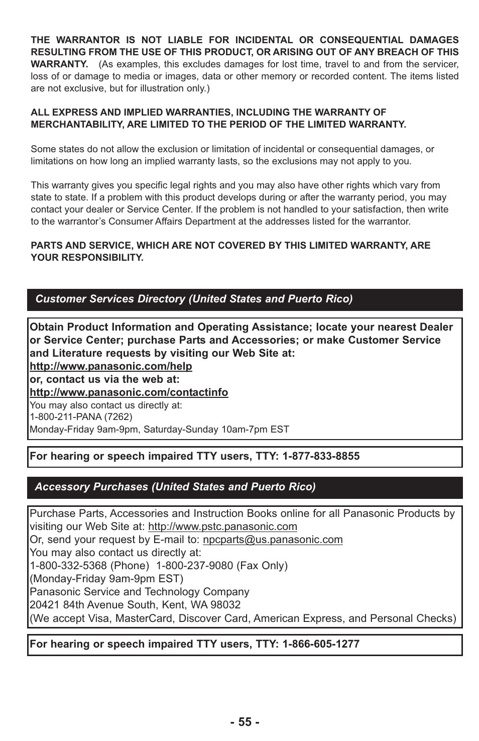 Panasonic ASPIRATEUR MC-UL810 User Manual | Page 55 / 60