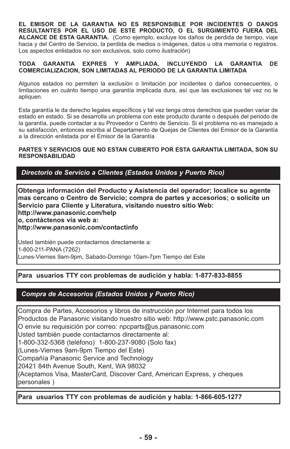 Panasonic ASPIRATEUR MC-UL810 User Manual | Page 59 / 60