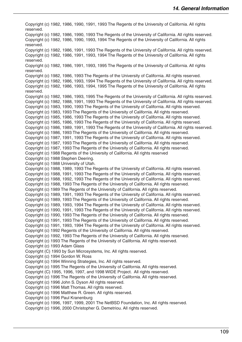 Panasonic KX-MC6040 User Manual | Page 109 / 124