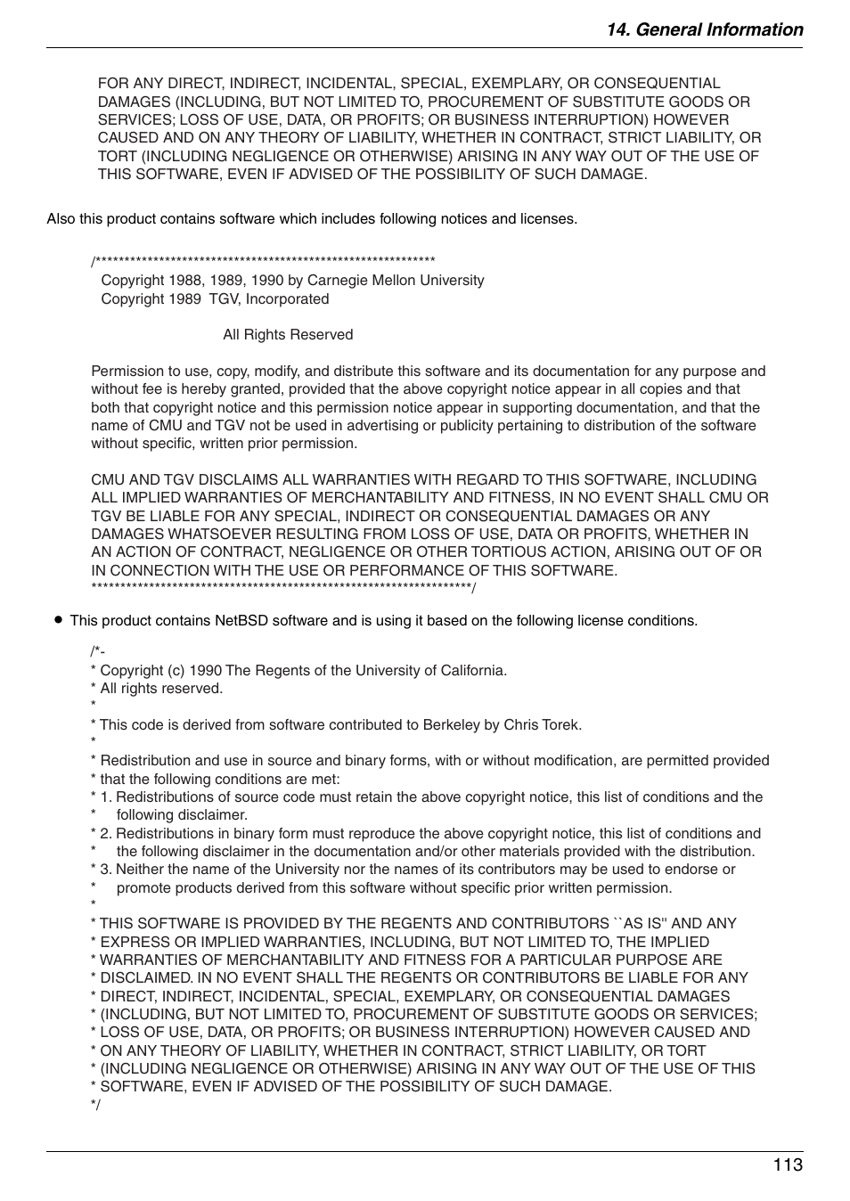 Panasonic KX-MC6040 User Manual | Page 113 / 124