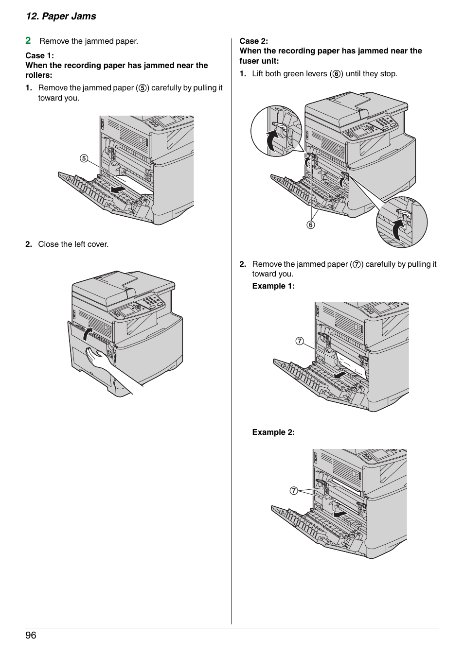 Panasonic KX-MC6040 User Manual | Page 96 / 124