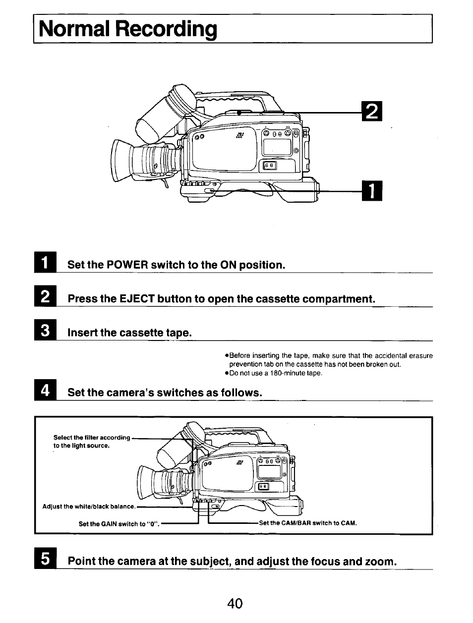 Panasonic AG-DP800HP User Manual | Page 40 / 80