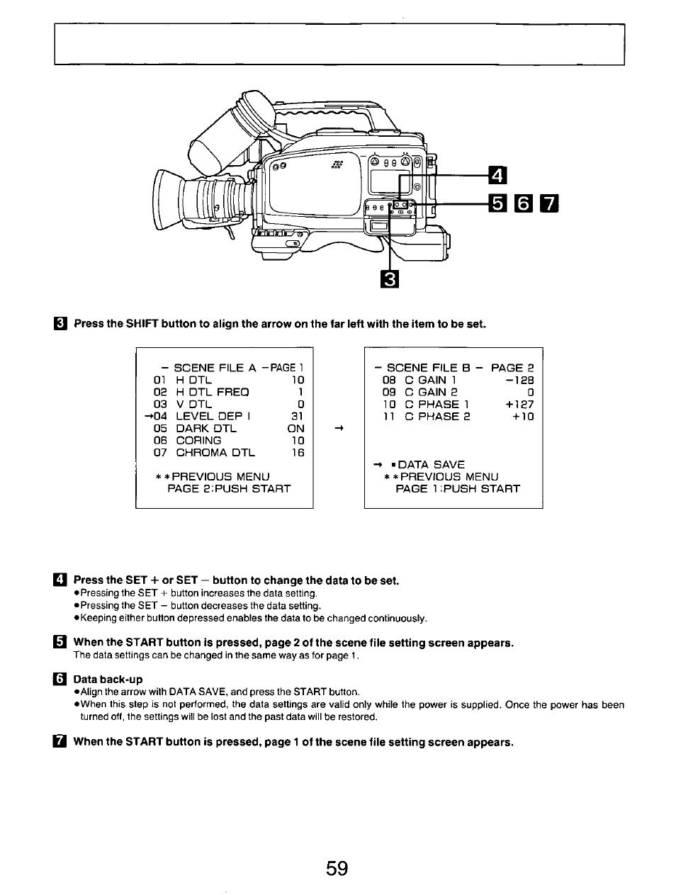 Panasonic AG-DP800HP User Manual | Page 59 / 80