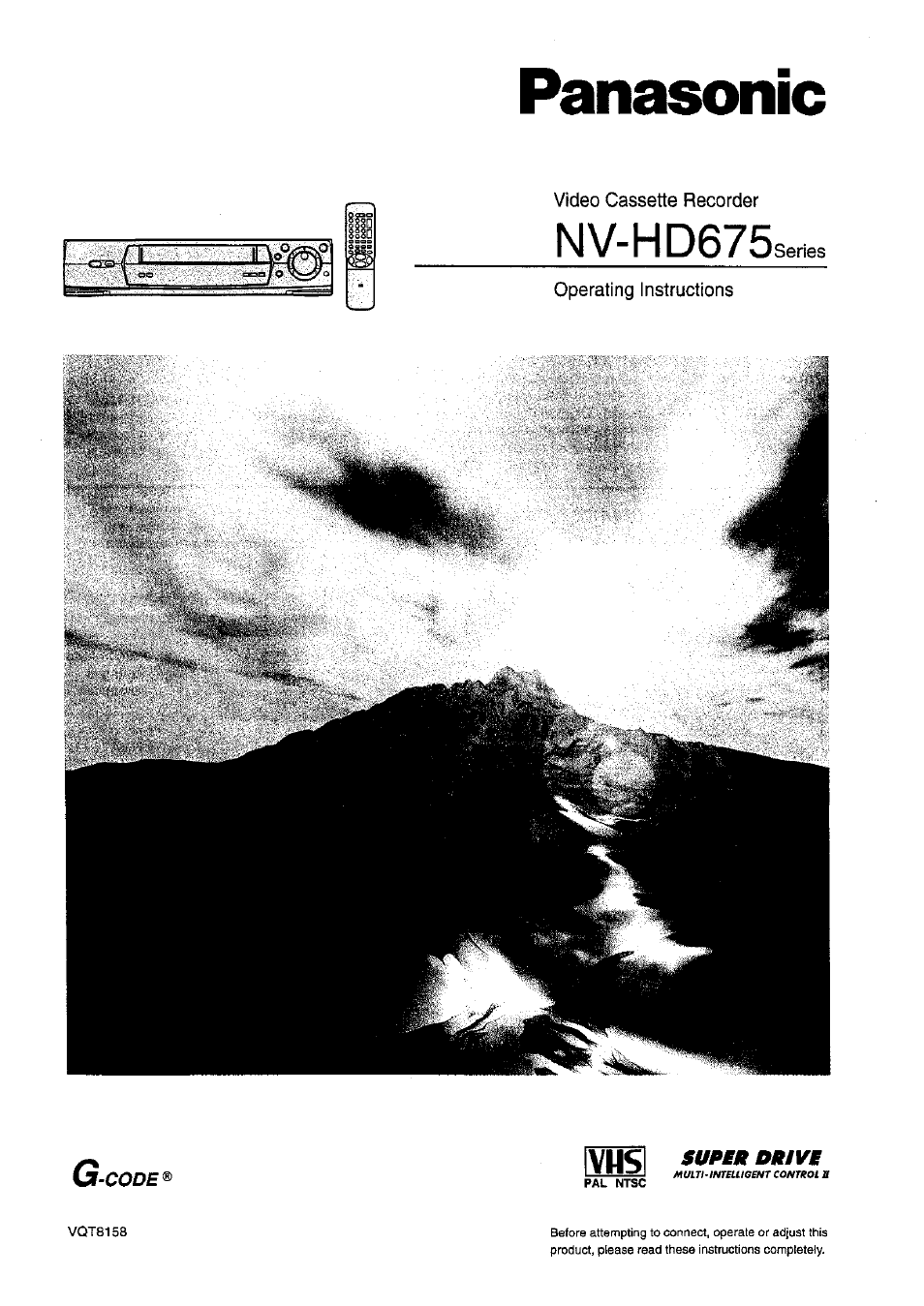 Panasonic NV-HD675 User Manual | 44 pages