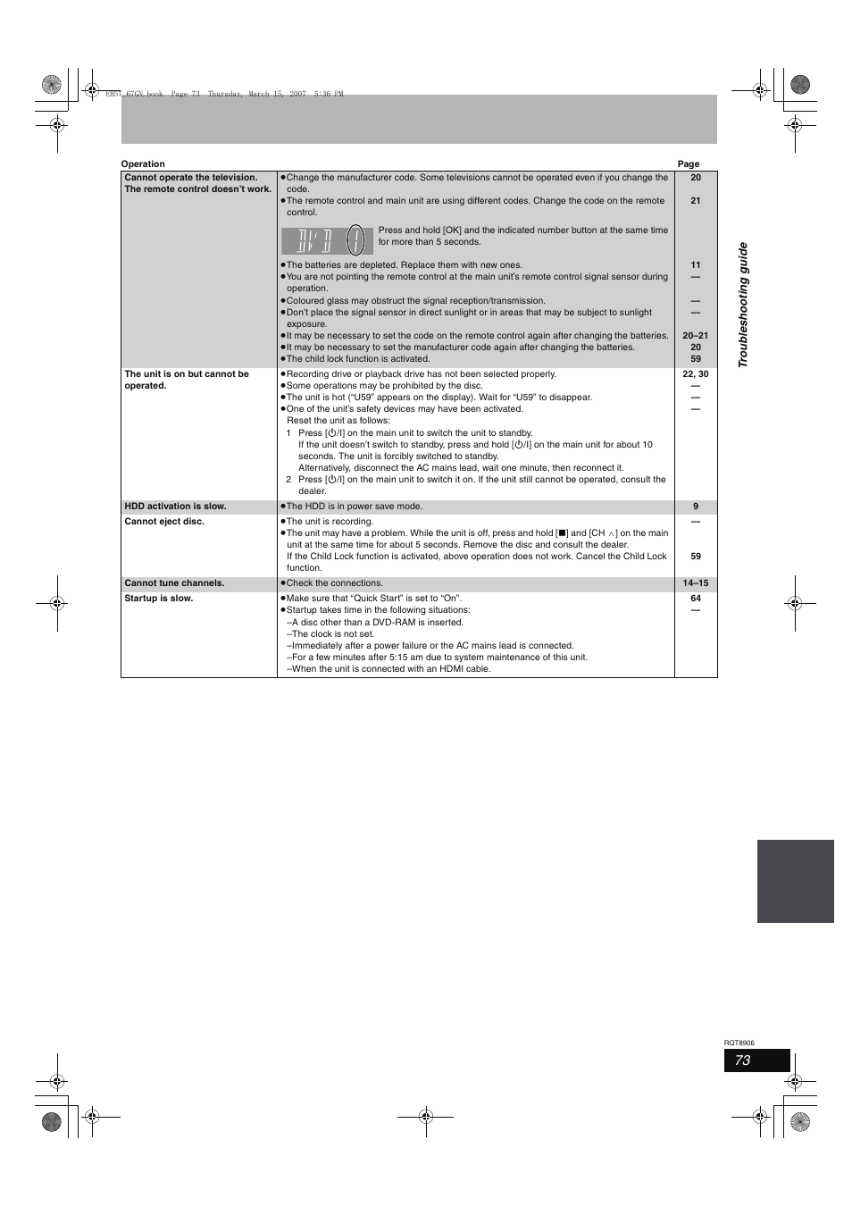 Panasonic DMR-EH67  EN User Manual | Page 73 / 80