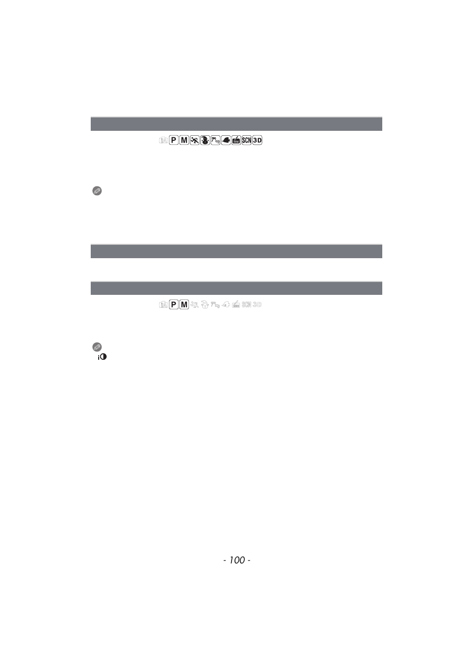 Quick af, Face recog, I.exposure | Panasonic DMC-TS4 User Manual | Page 100 / 205