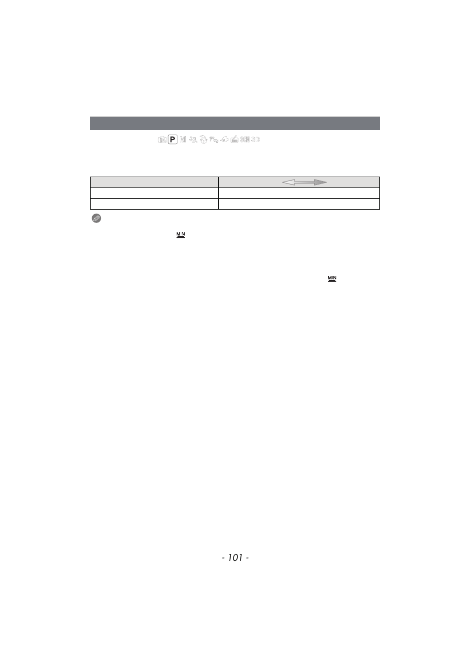 Min. shtr speed | Panasonic DMC-TS4 User Manual | Page 101 / 205
