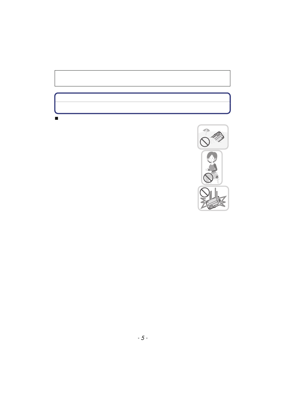 Before use, Care of the camera | Panasonic DMC-TS4 User Manual | Page 5 / 205