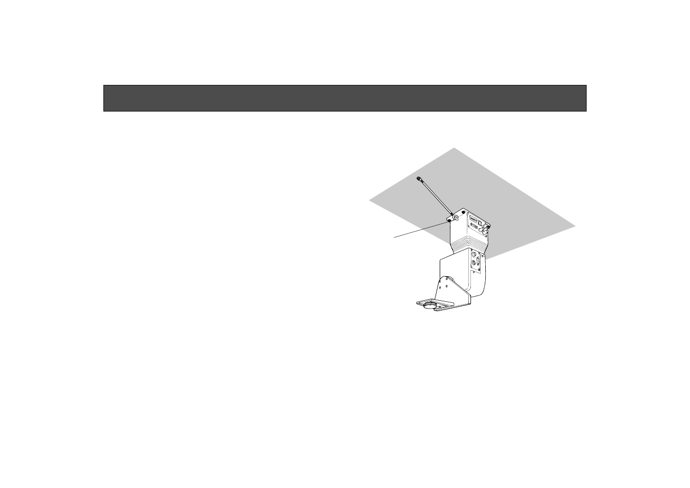 Installation of pan/ tilt head, Installation of pan/tilt head | Panasonic AW-HB505 User Manual | Page 10 / 28