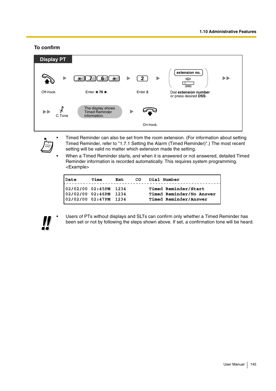 Display pt | Panasonic KX-TDA15 User Manual | Page 145 / 224