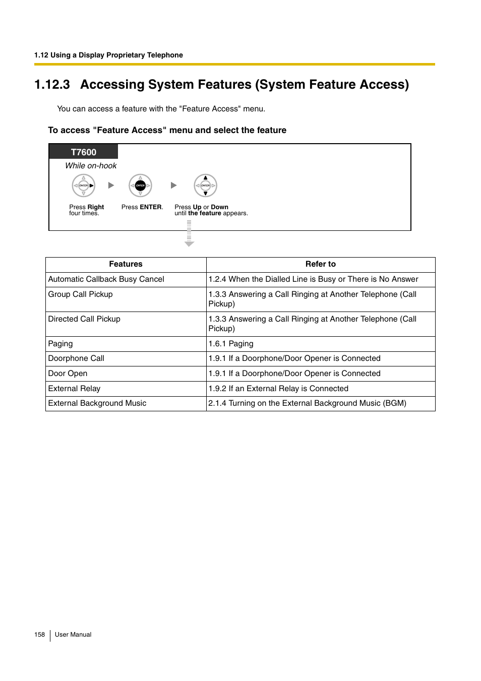 Panasonic KX-TDA15 User Manual | Page 158 / 224