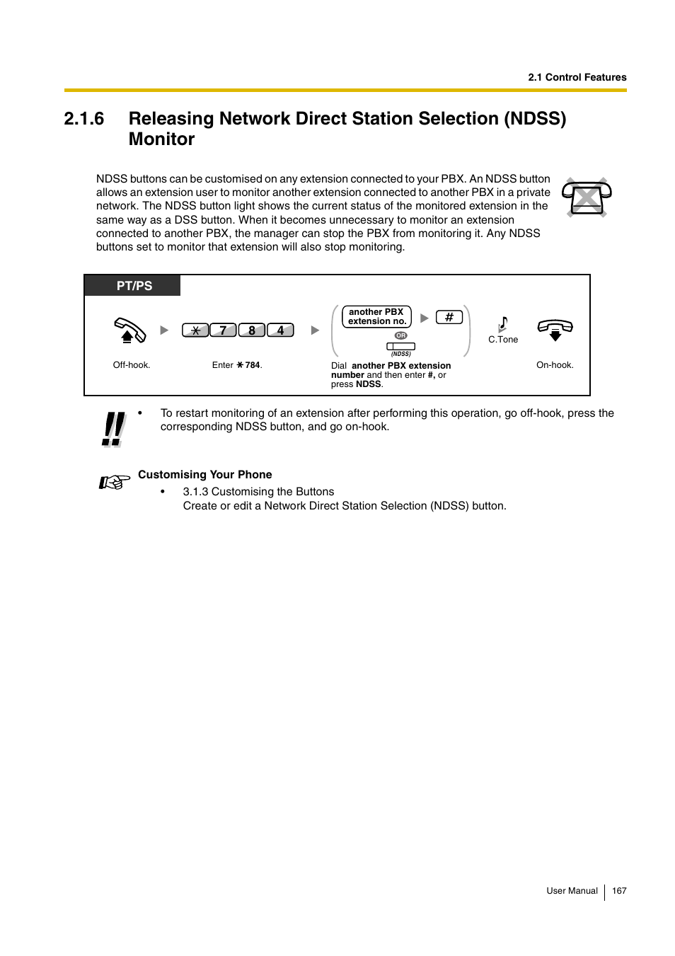 Pt and slt pt/ps | Panasonic KX-TDA15 User Manual | Page 167 / 224