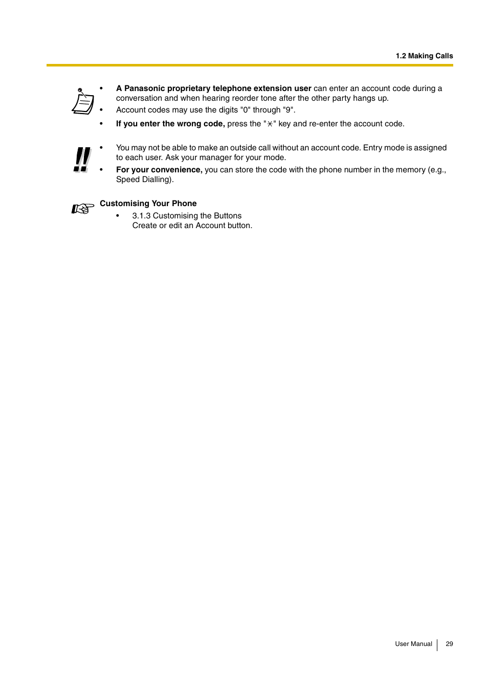 Panasonic KX-TDA15 User Manual | Page 29 / 224