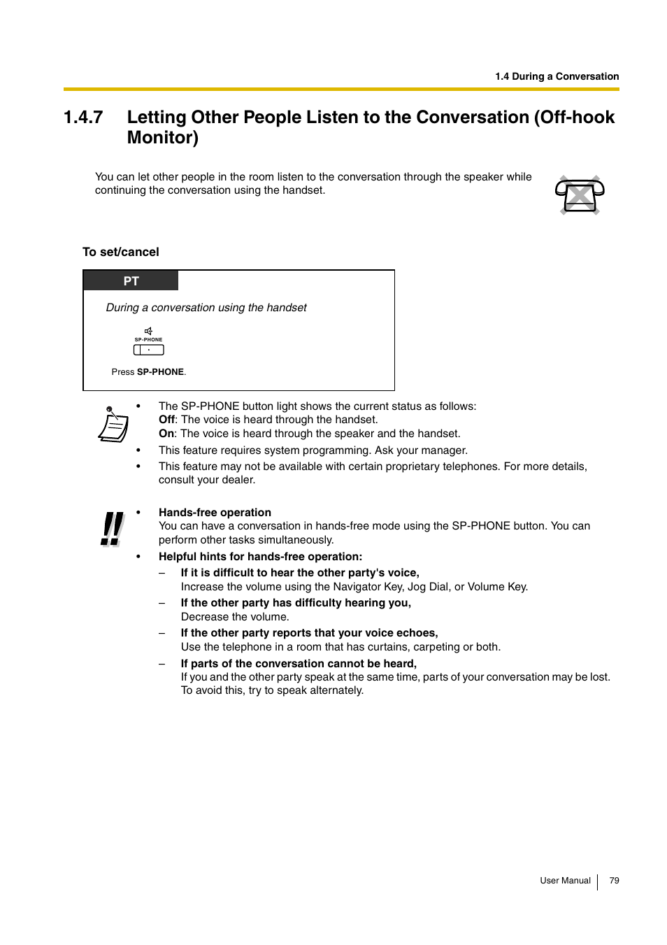 Panasonic KX-TDA15 User Manual | Page 79 / 224