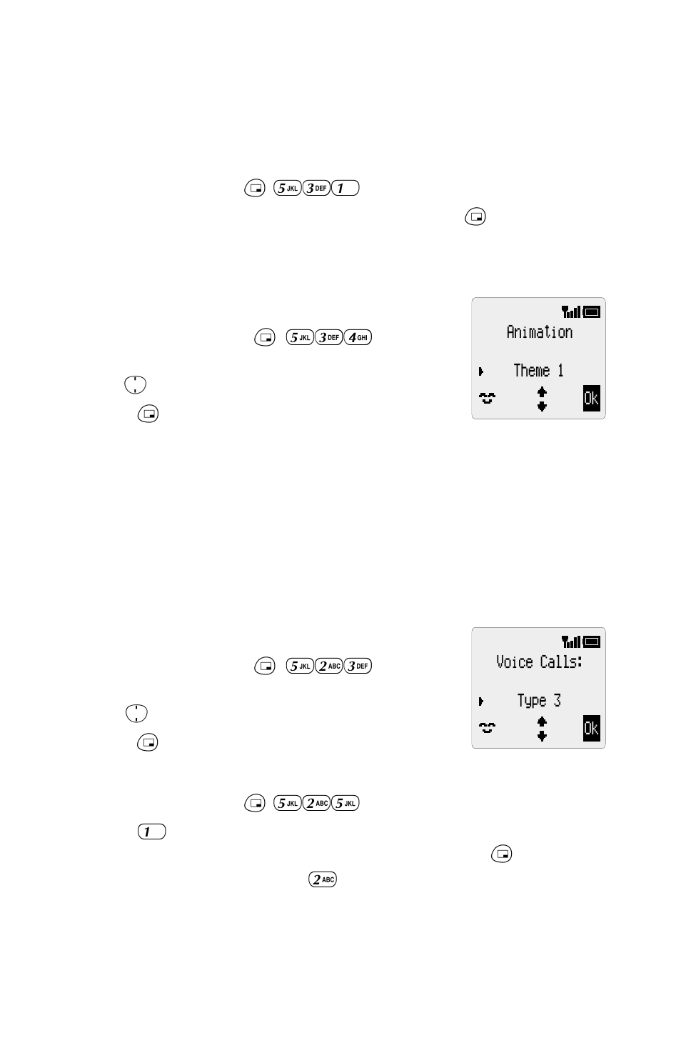 Personalising your phone 15, Add a start-up greeting 15, Displaying animations 15 | Changing the ring tone 15, Personalising your phone, Add a start-up greeting, Displaying animations, Changing the ring tone, Setting up a pre-defined ring tone, Recording a voice ringer | Panasonic EB-GD92 User Manual | Page 19 / 60