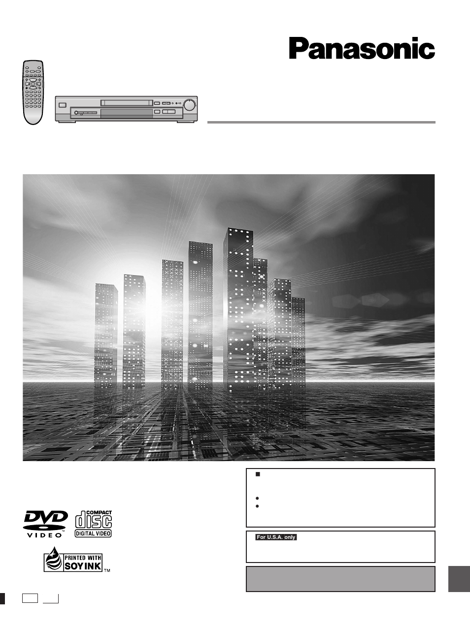 Panasonic DVD-RP56 User Manual | 32 pages